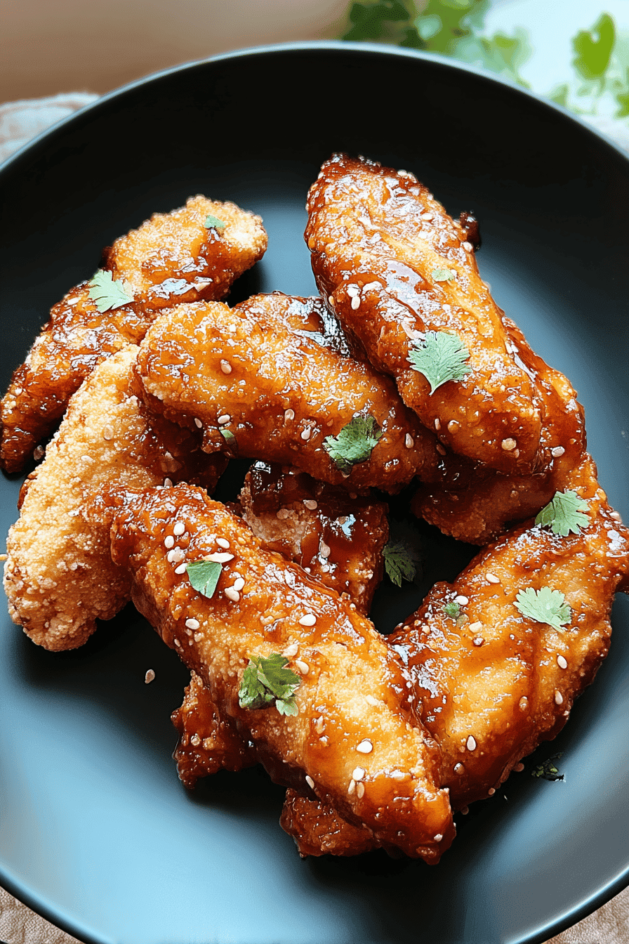 honey bbq chicken tenders