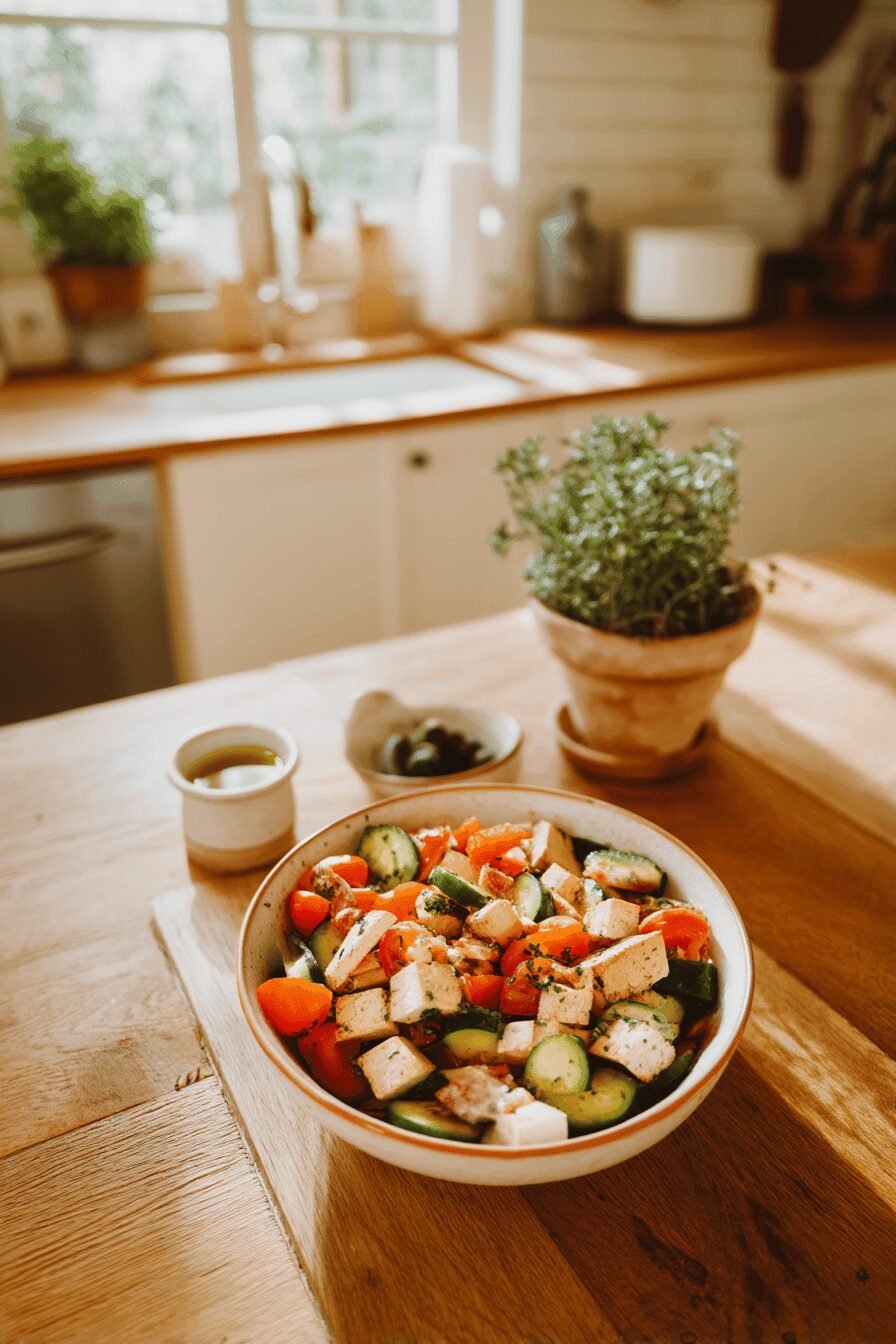 Italian Grinder Salad Sandwich