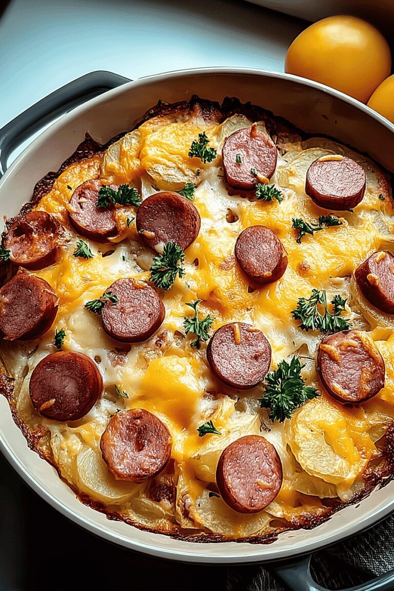 Kielbasa Sausage Cheesy Potato Casserole 2.Png