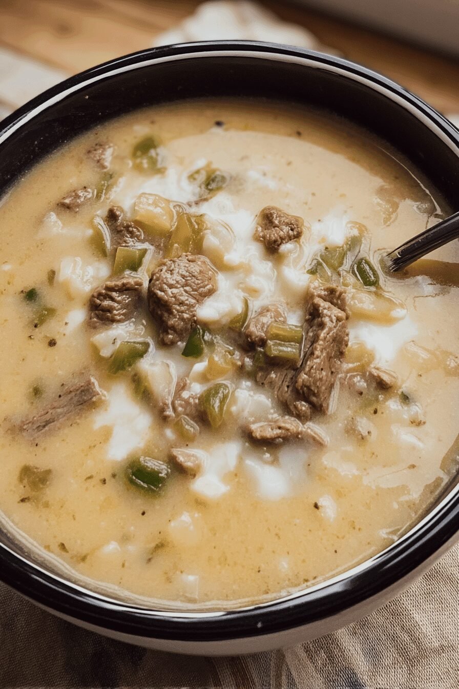 Lemon Rosemary White Bean Soup