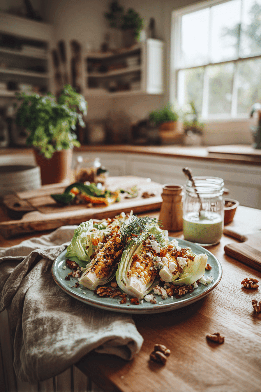 loaded wedge salad