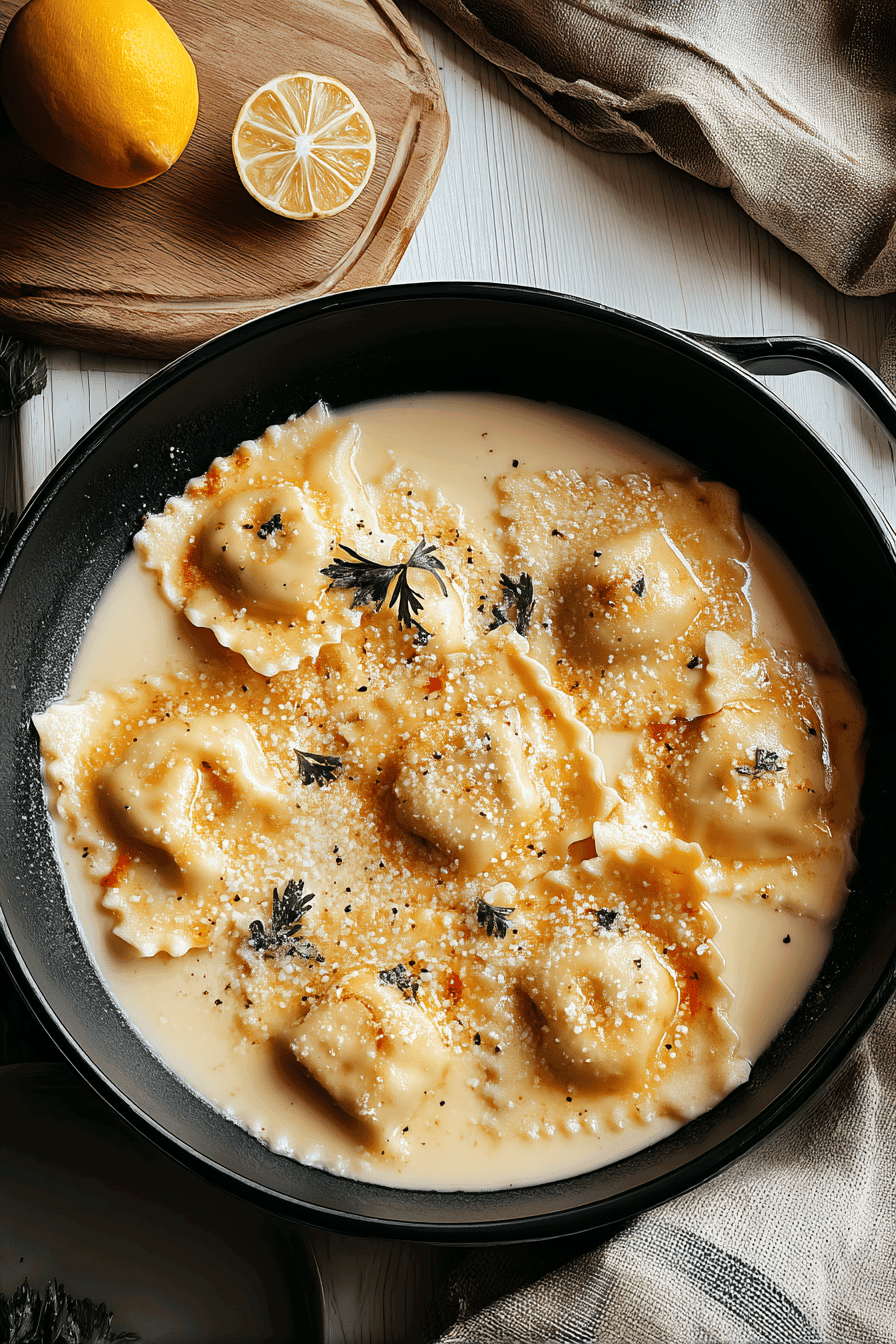 lobster ravioli