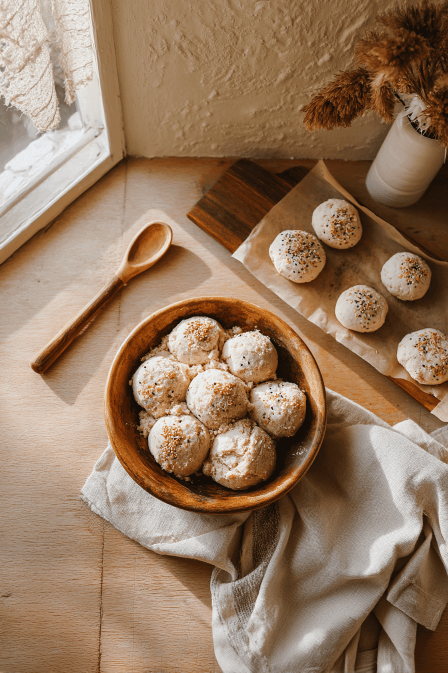 low carb almond flour bagels
