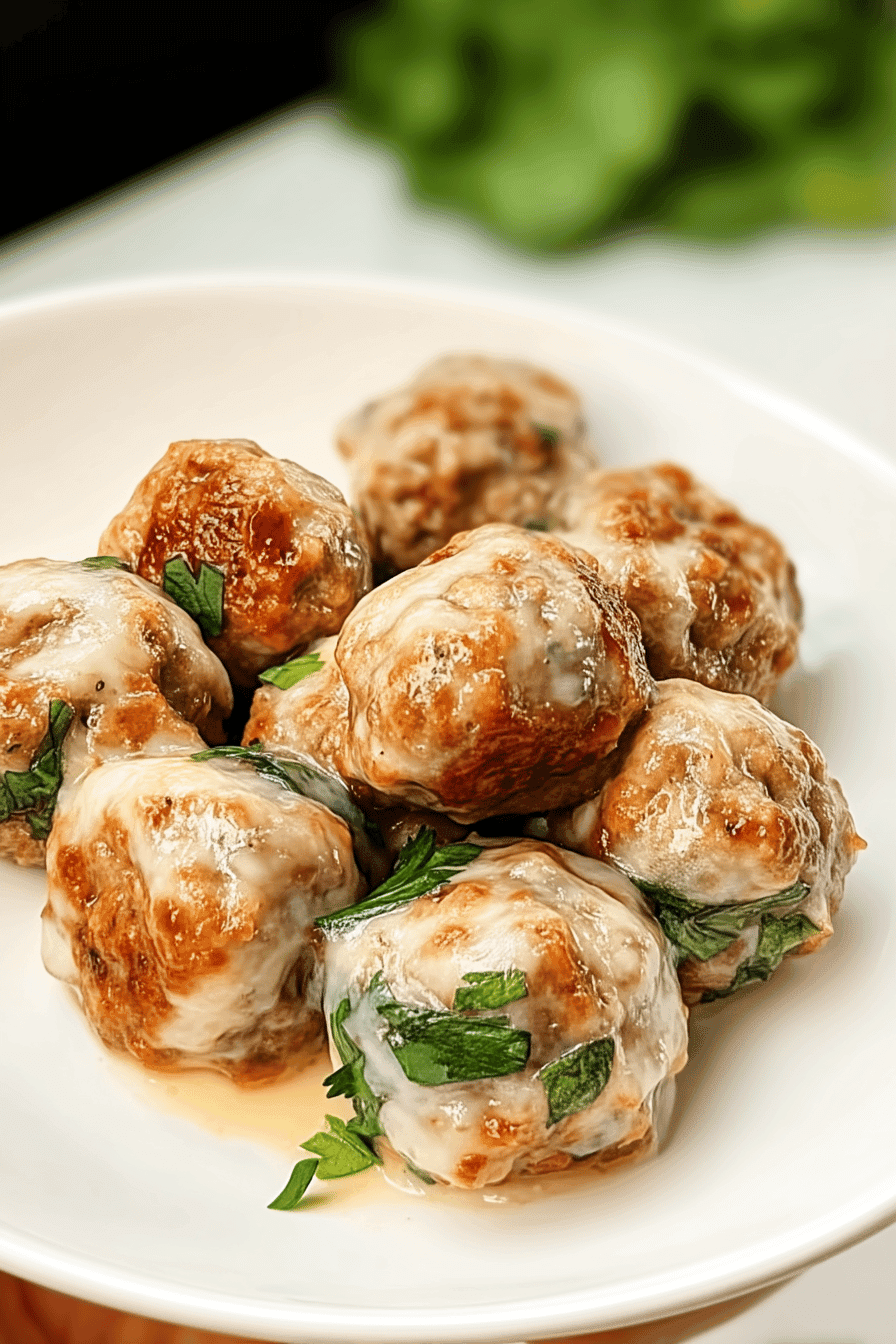 low carb meatballs