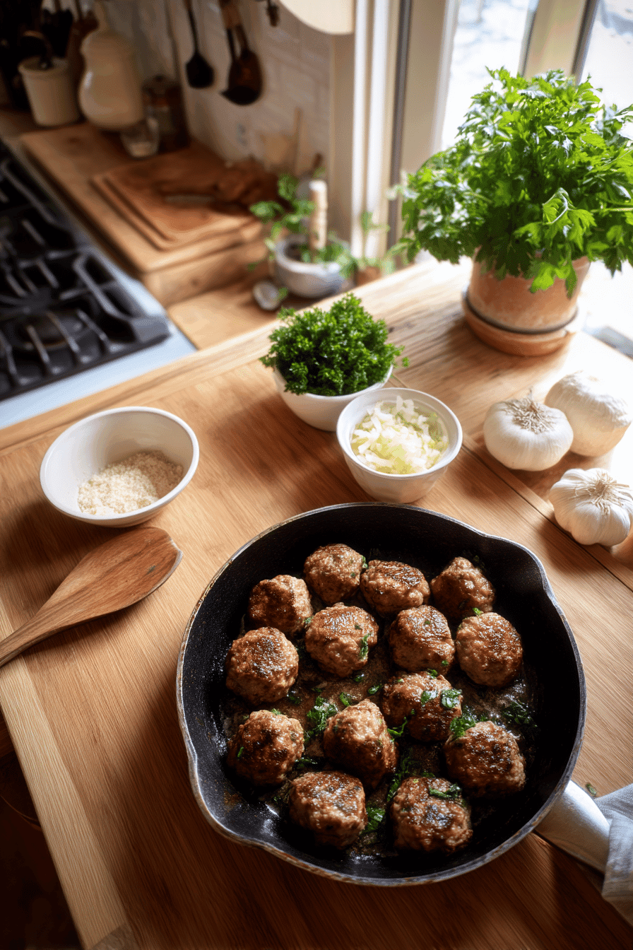 low carb meatballs