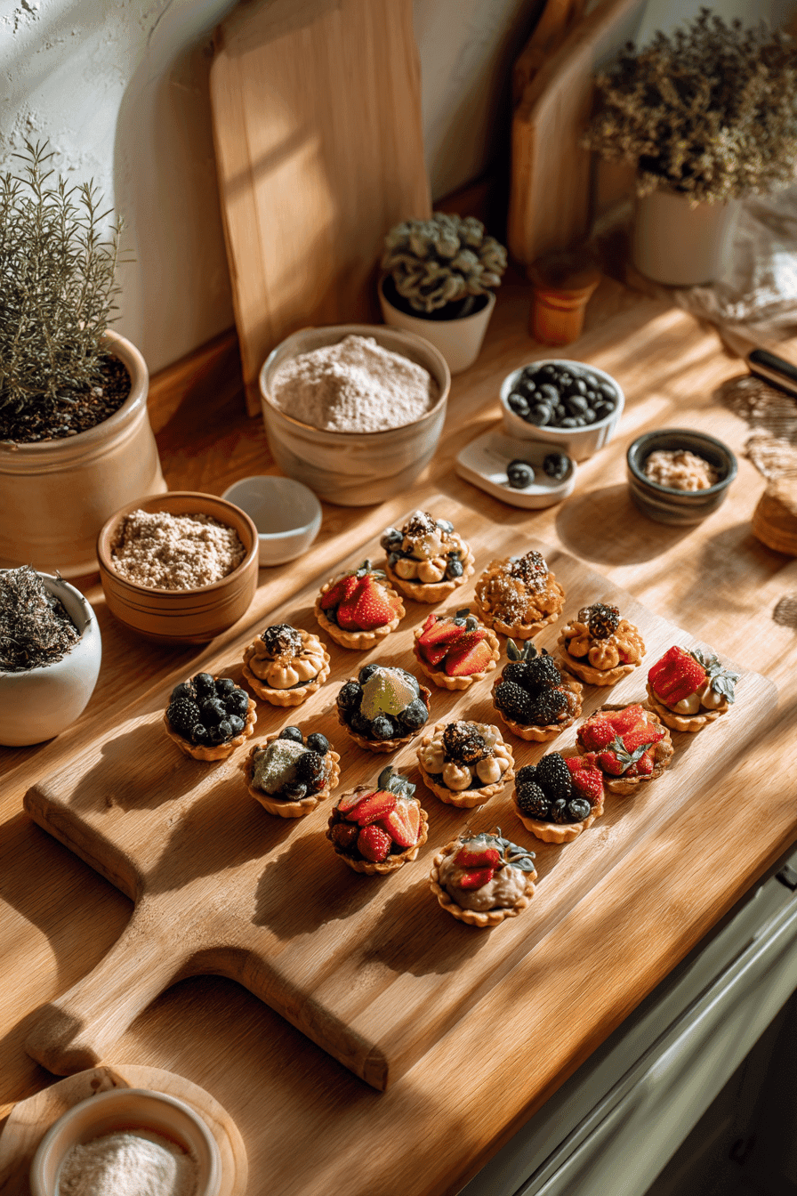 mini fruit tarts