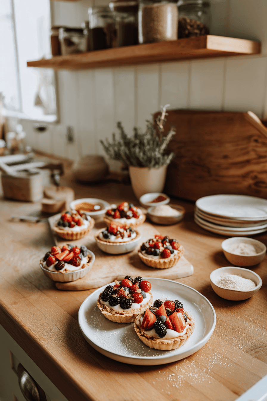 mini fruit tarts