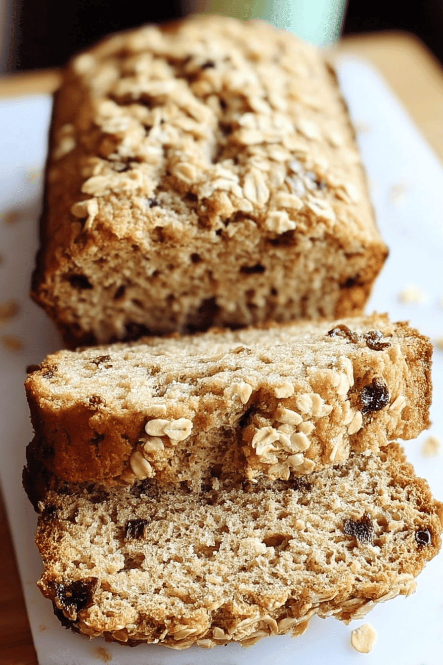 oatmeal quick bread