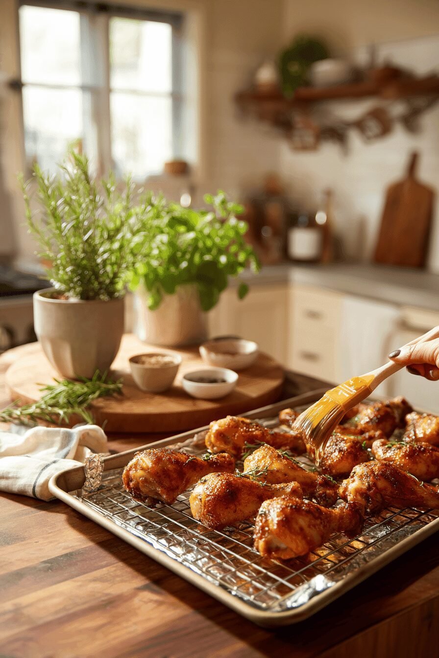 Oven Baked Chicken Legs