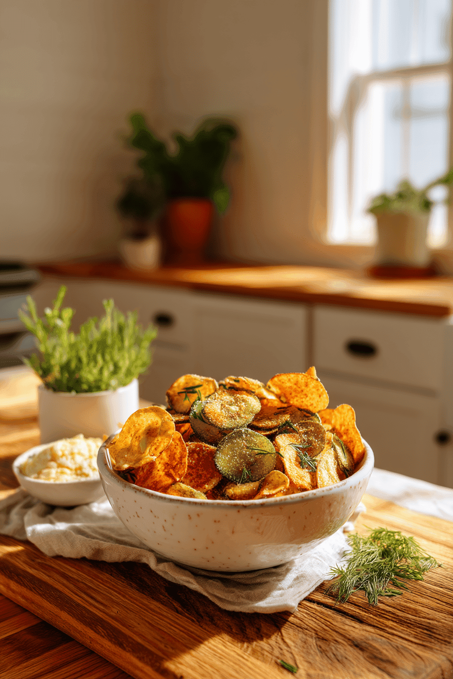 pickle chips