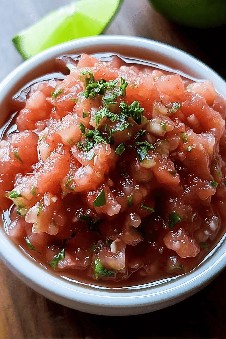 Restaurant Style Salsa