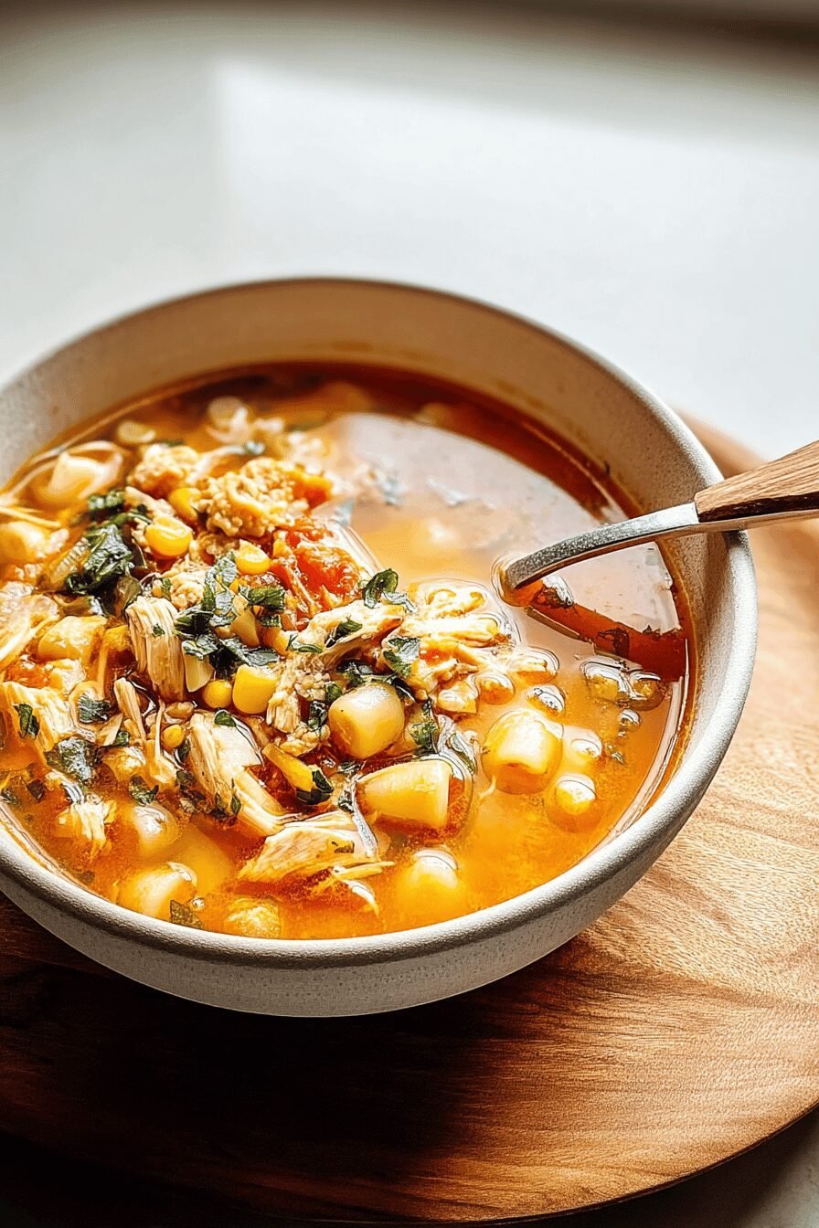Sicilian Chicken Soup