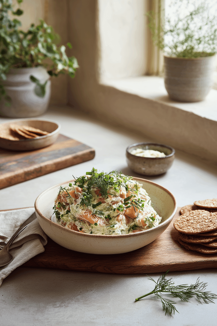 smoked salmon dip