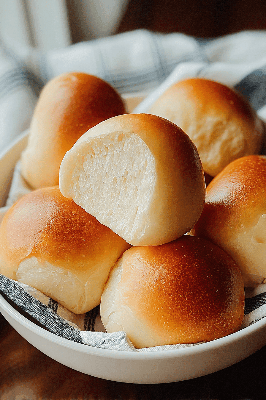 sourdough dinner rolls