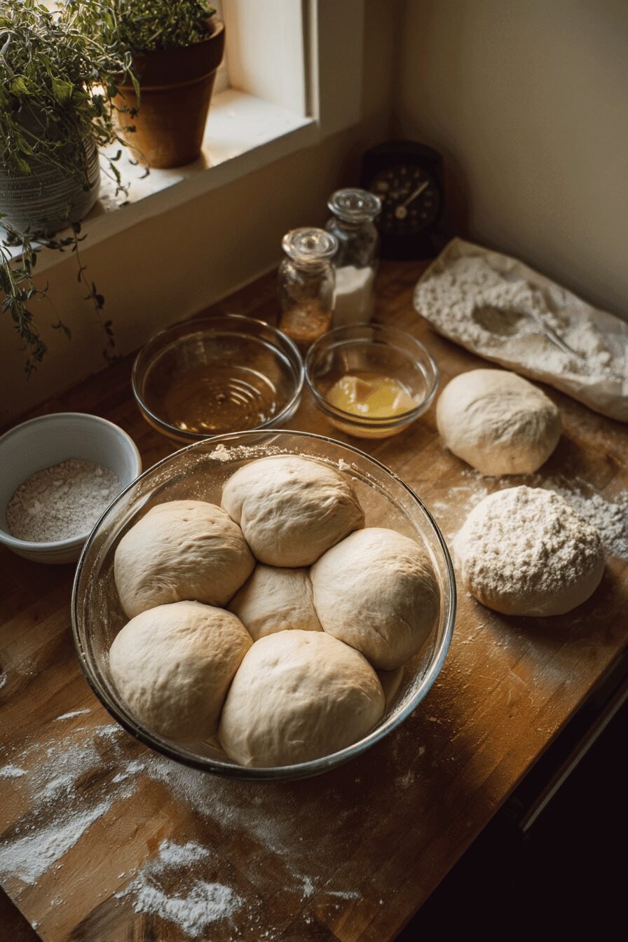 Sourdough Dinner Rolls