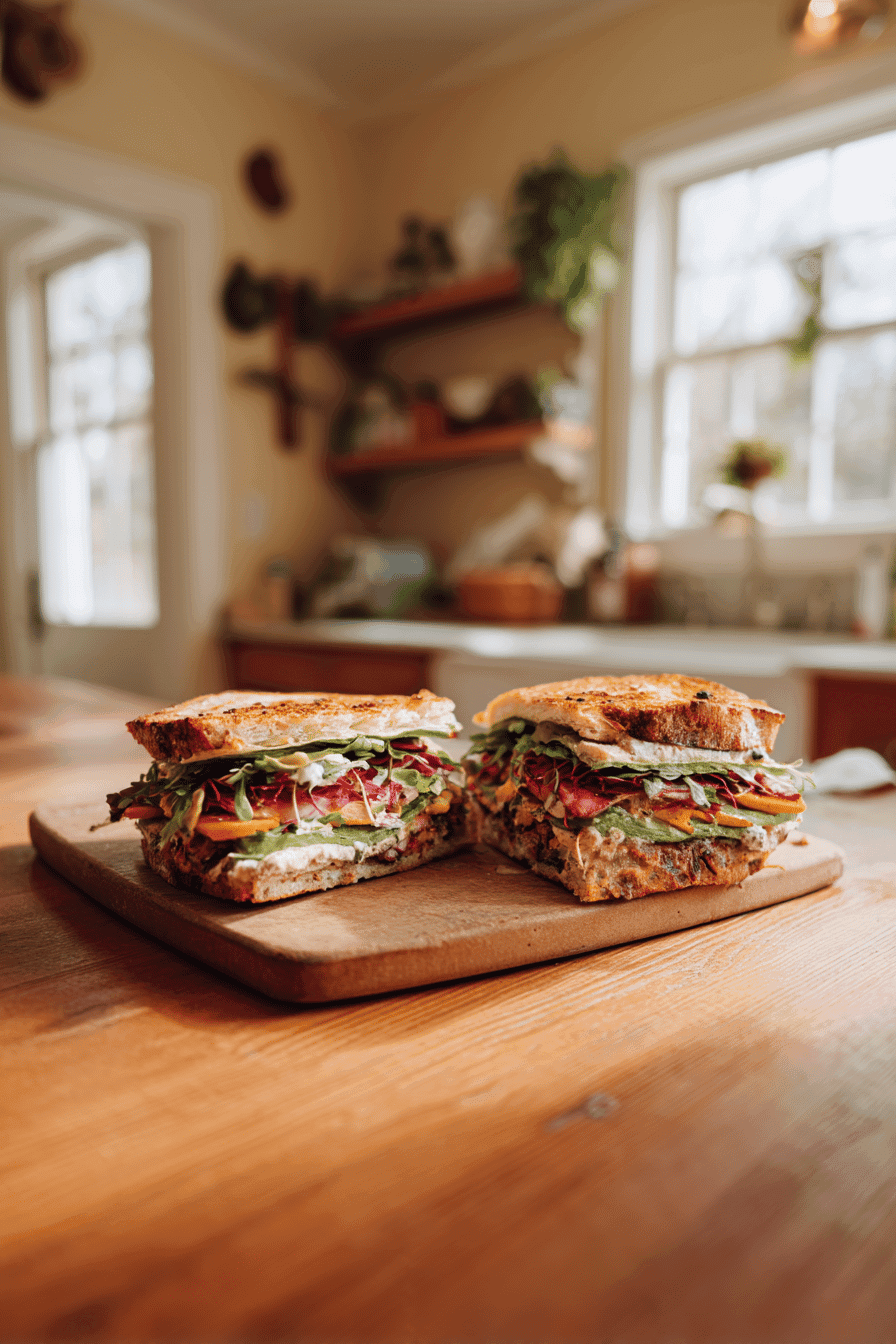 toasted italian sandwich