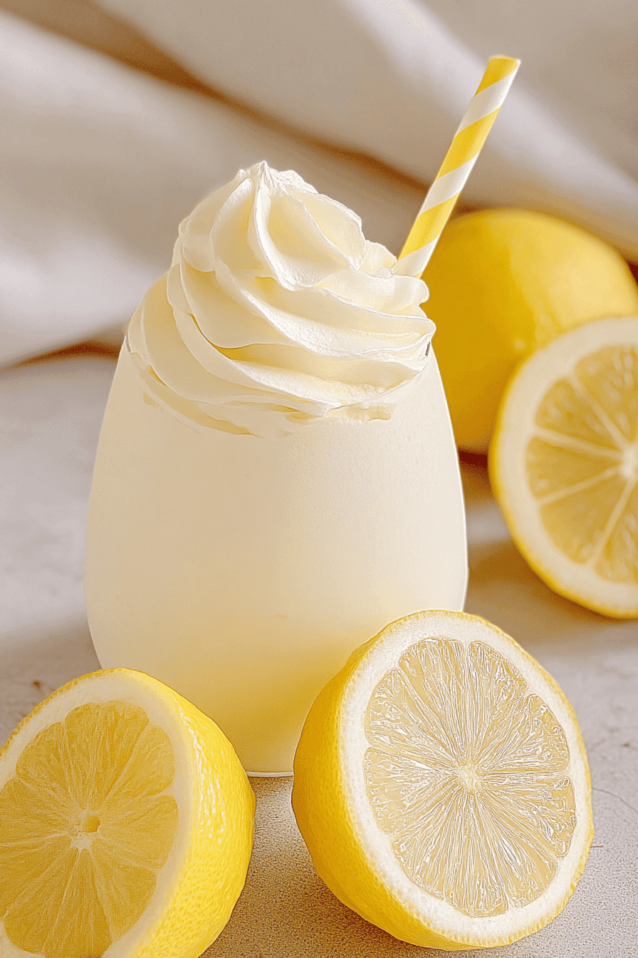 whipped lemonade