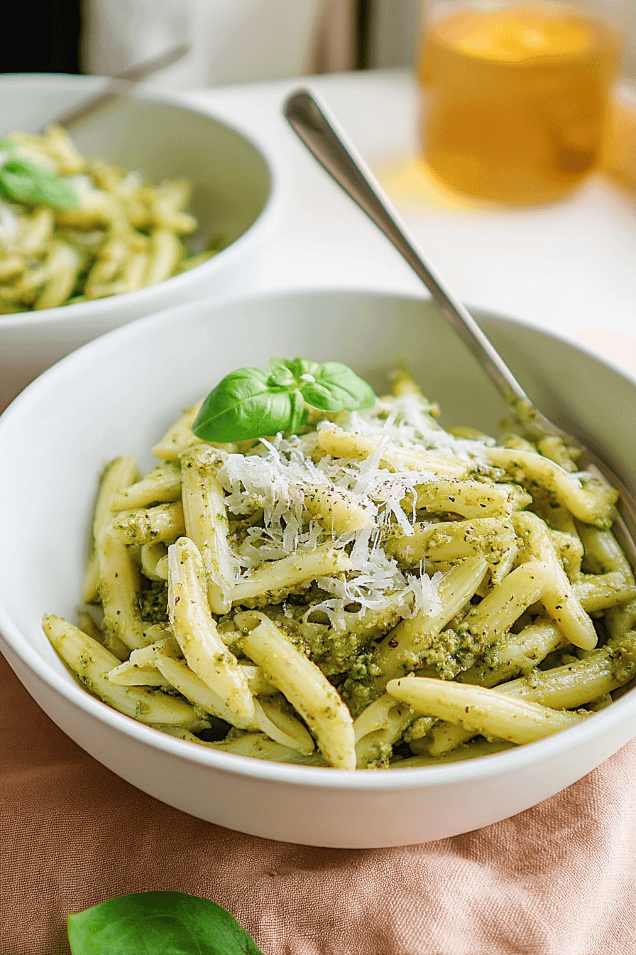 zucchini pesto pasta
