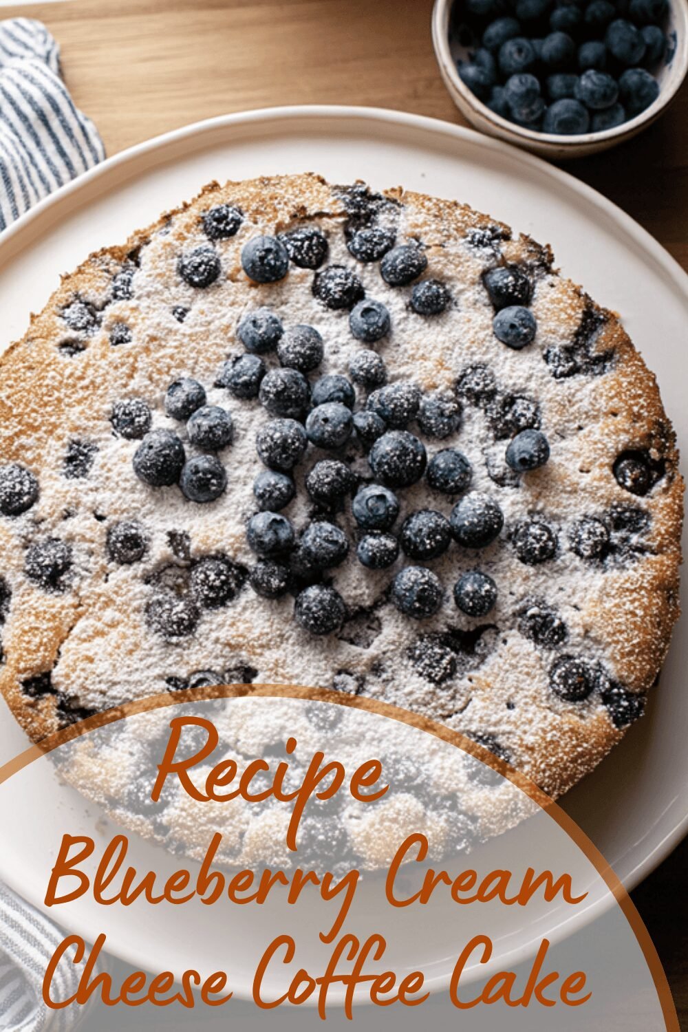 Blueberry Cream Cheese Coffee Cake