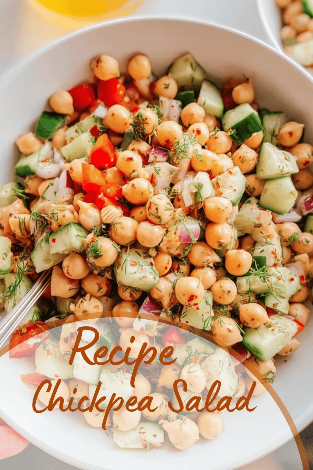 Chickpea Salad Recipe With Fresh Ingredients For A Healthy Meal 7 Chickpea Salad