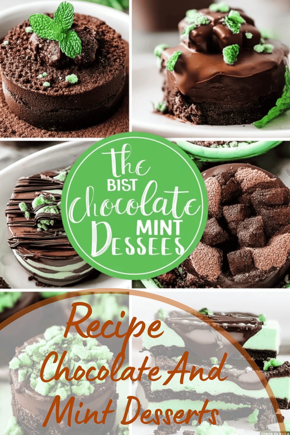Chocolate And Mint Desserts