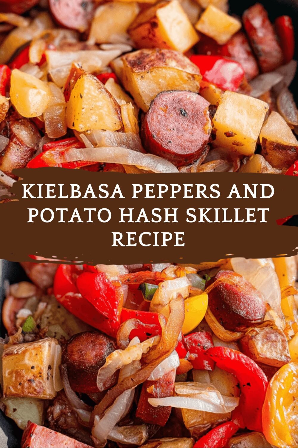 Kielbasa Peppers And Potato Hash Skillet Recipe