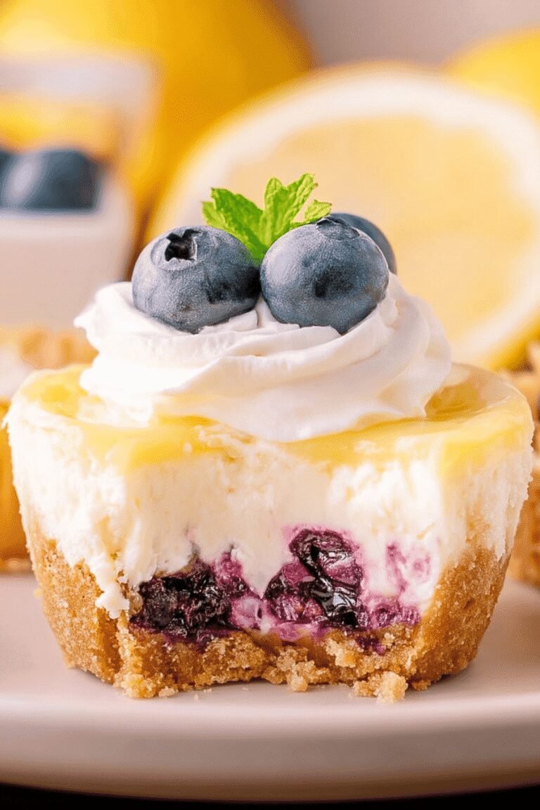 Lemon Blueberry Mini Cheesecakes 17.Png