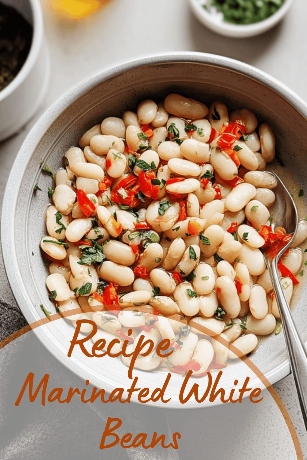 Marinated White Beans