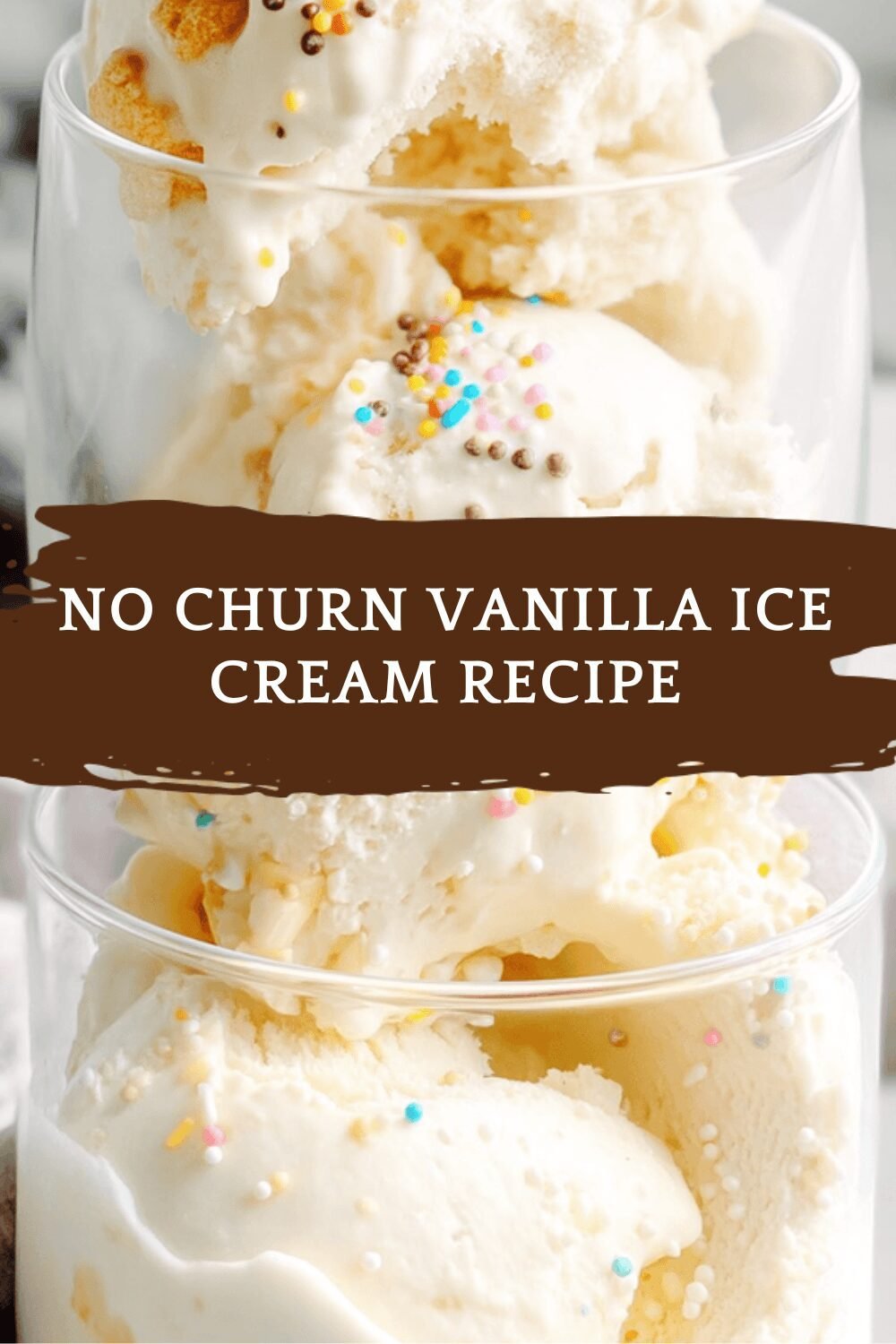 No Churn Vanilla Ice Cream Recipe