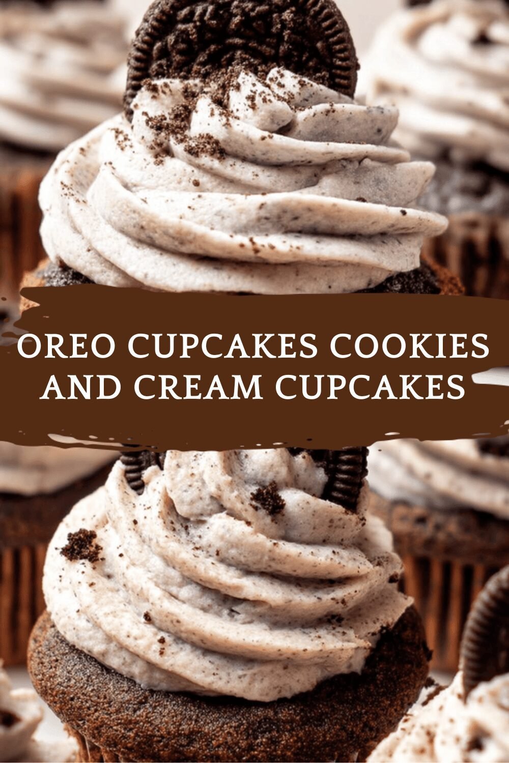 Cookies And Cream Cupcakes With Oreo Delight Recipes 6 Oreo Cupcakes Cookies And Cream Cupcakes
