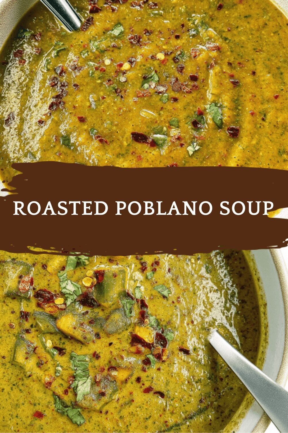 Roasted Poblano Soup