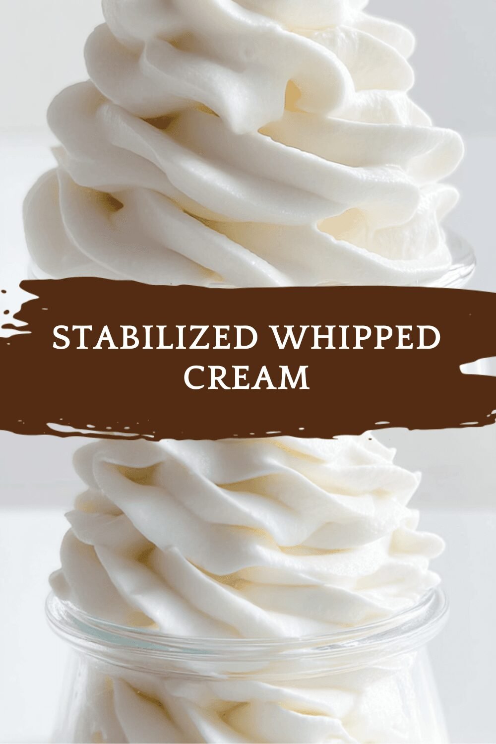 Stabilized Whipped Cream