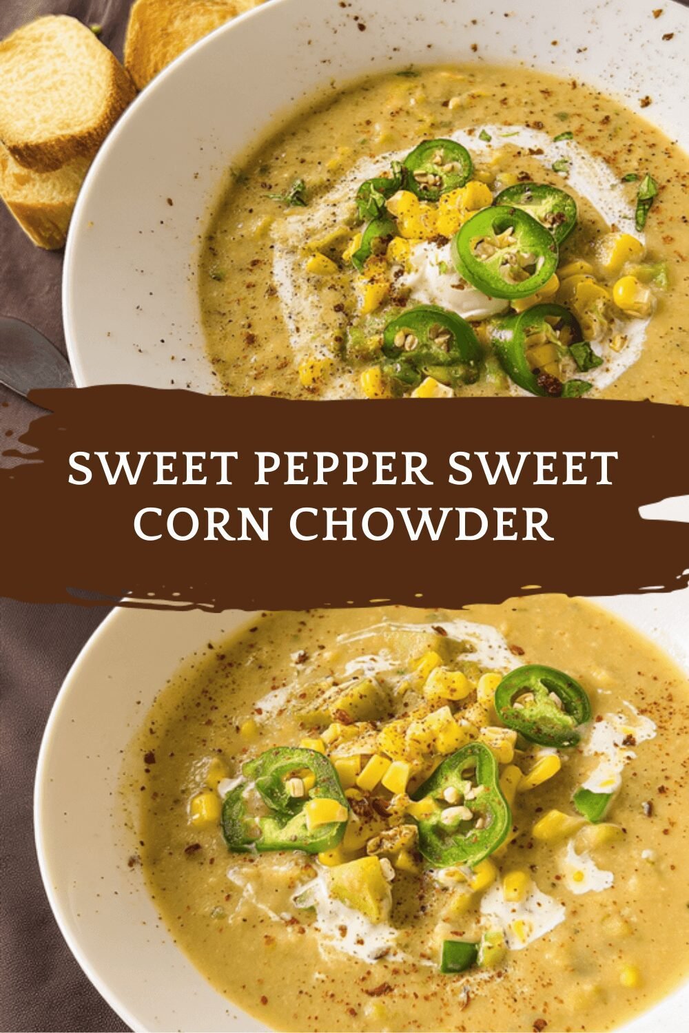 Sweet Pepper Sweet Corn Chowder