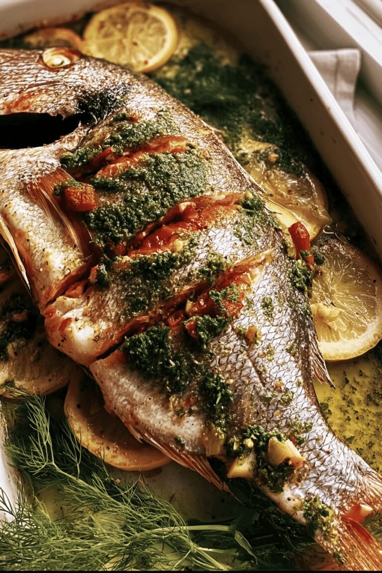 Whole Baked Fish 57.Png
