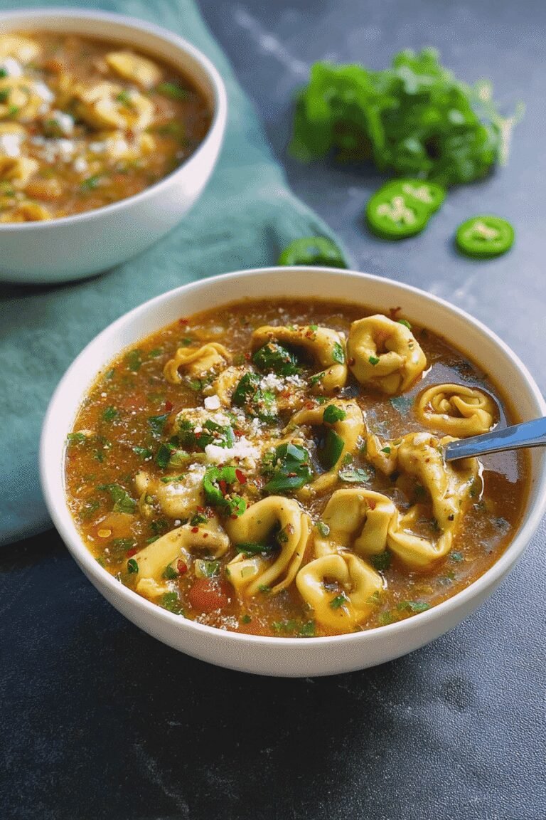 Zesty Chicken Tortellini Soup 98.Png