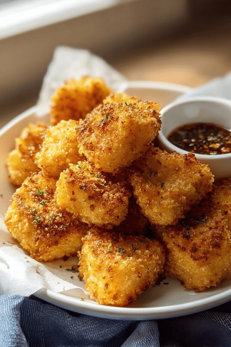 Baked Extra Crispy Parmesan Chicken Nuggets 51.Png