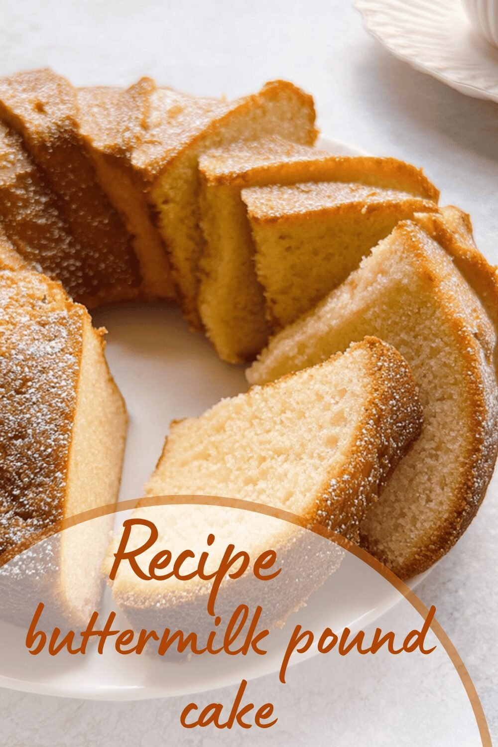 Buttermilk Pound Cake