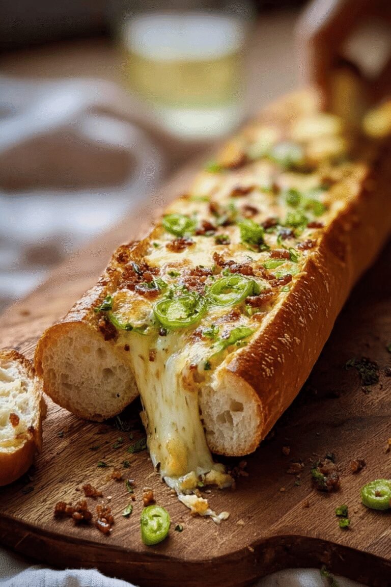 Cheesy Jalapeno Bacon Stuffed Baguette 94.Png