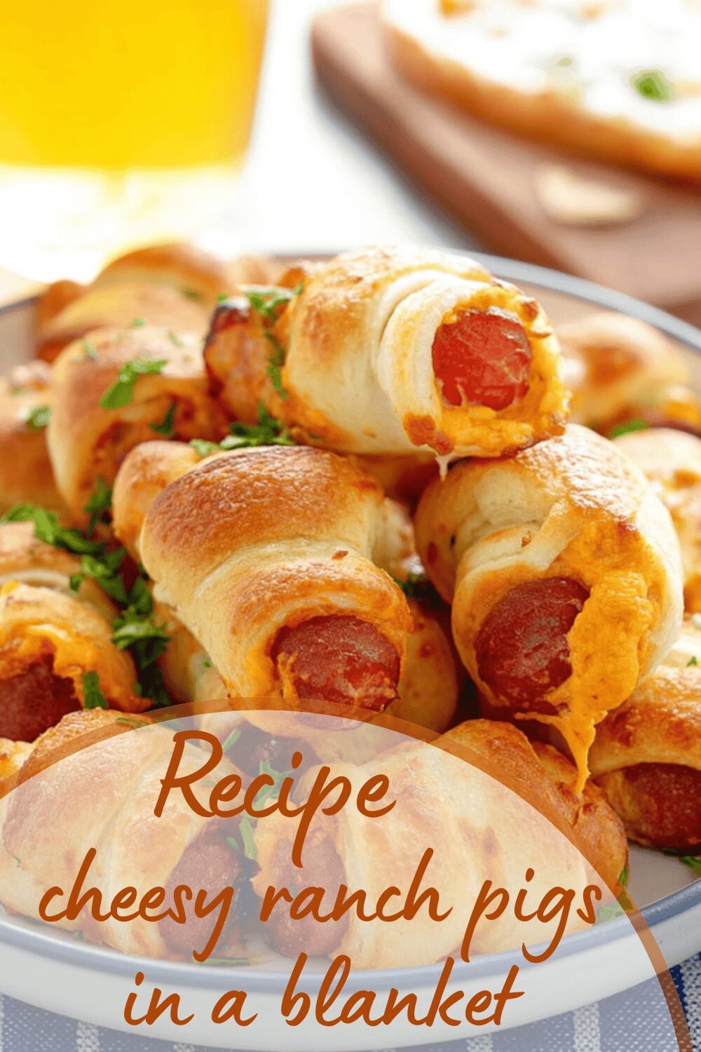 Cheesy Ranch Pigs In A Blanket