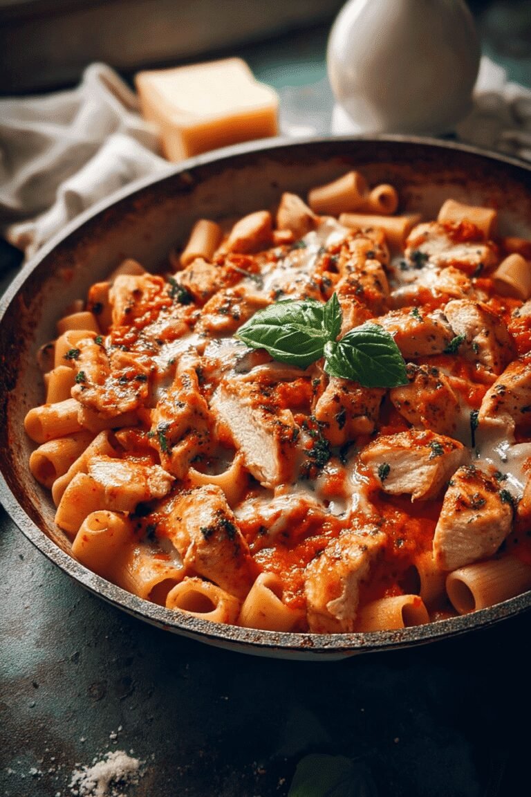 Chicken Parmesan Pasta Skillet 5.Png