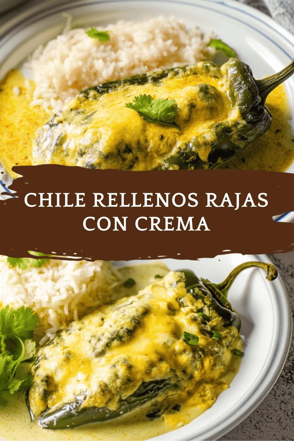 Chile Rellenos Rajas Con Crema