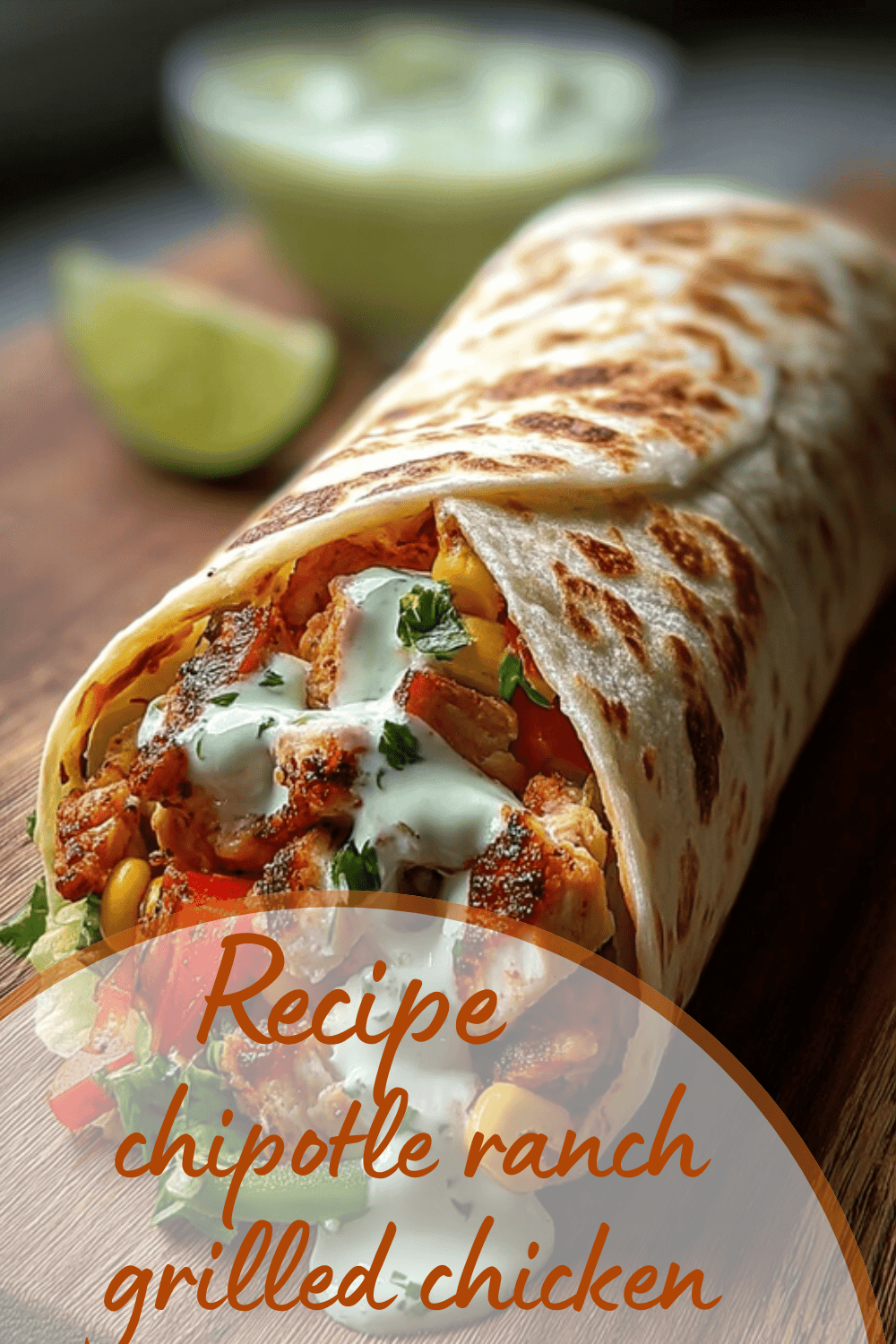 Chipotle Ranch Grilled Chicken Burritos Recipe For Flavorful Mexican Meals 7 Chipotle Ranch Grilled Chicken Burrito