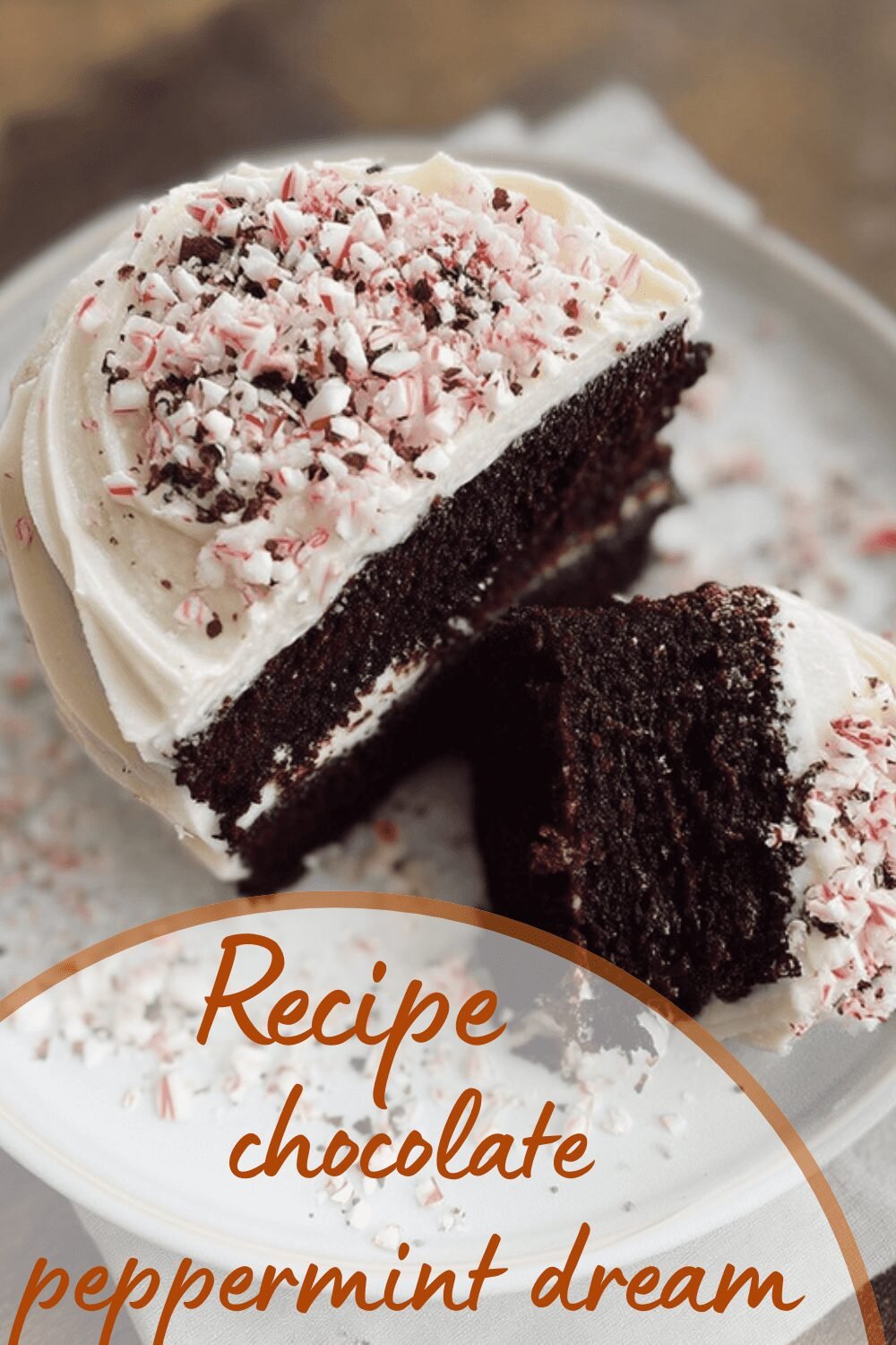 Chocolate Peppermint Dream Cake