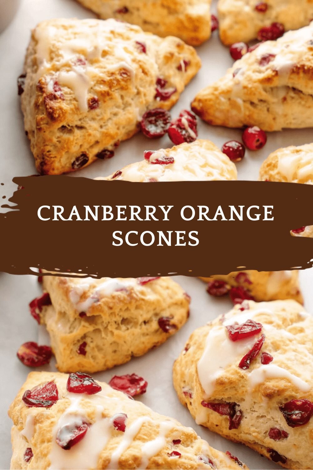 Cranberry Orange Scones
