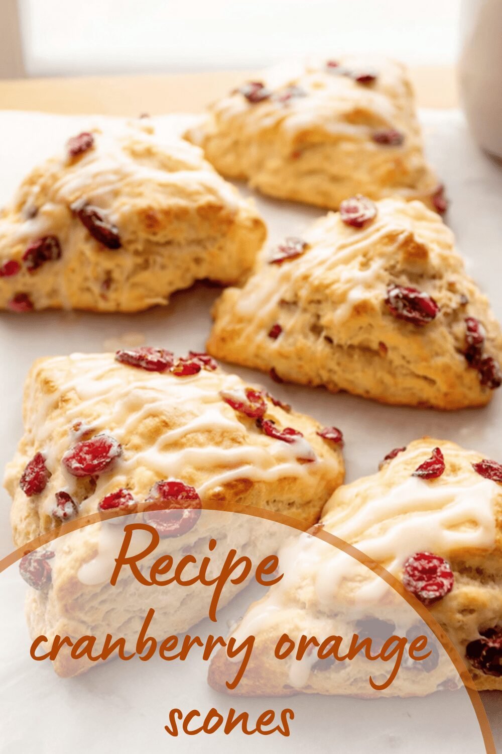 Cranberry Orange Scones