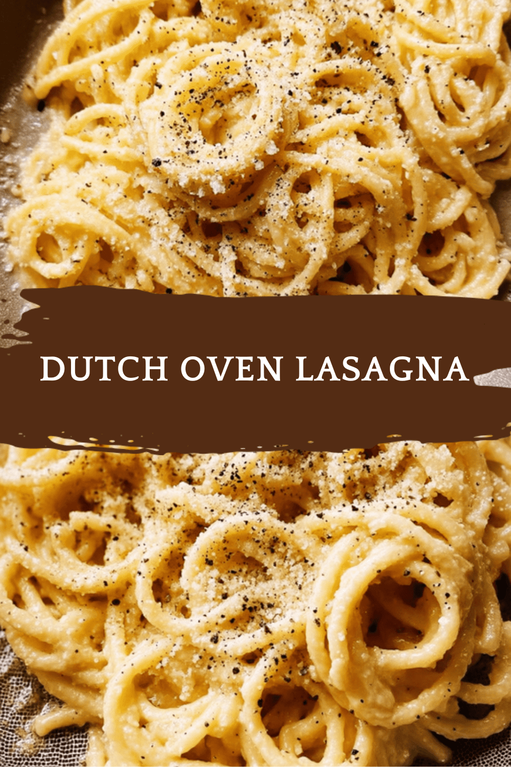 Dutch Oven Lasagna