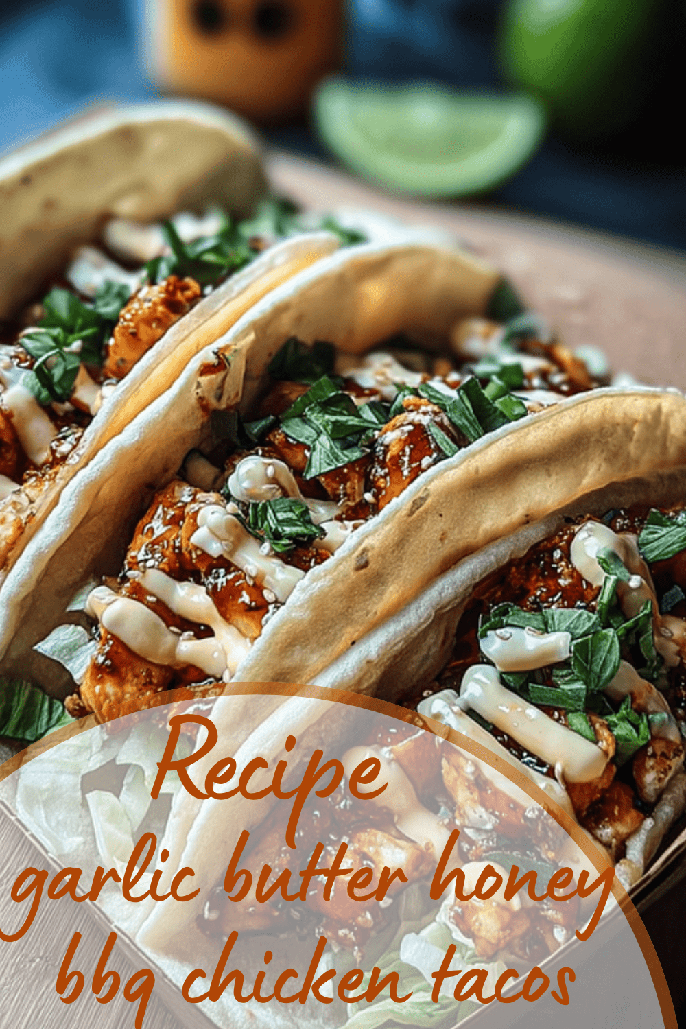 Honey Bbq Garlic Chicken Tacos Recipe For Slow Cooker Meals 7 Garlic Butter Honey Bbq Chicken Tacos