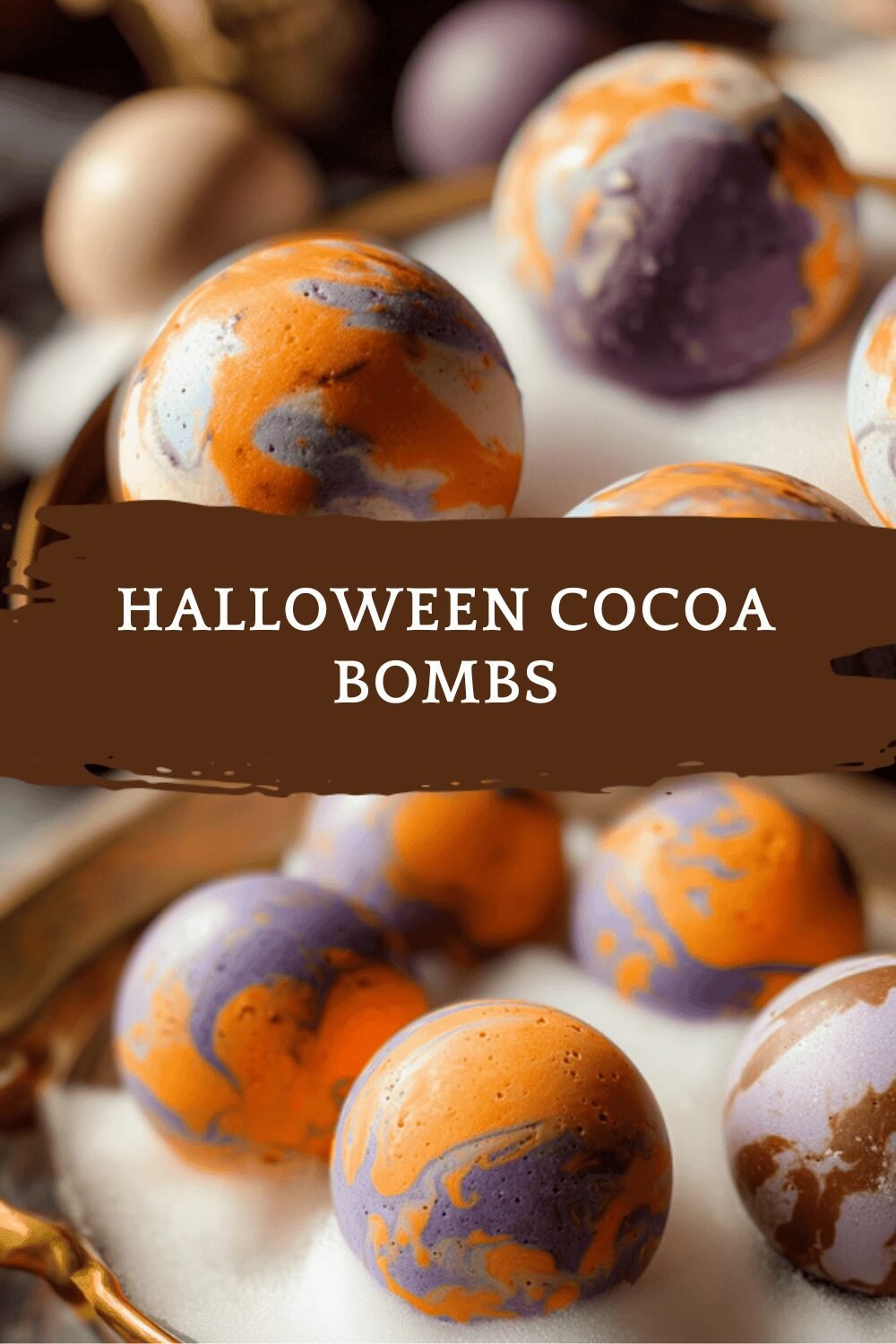 Halloween Cocoa Bombs