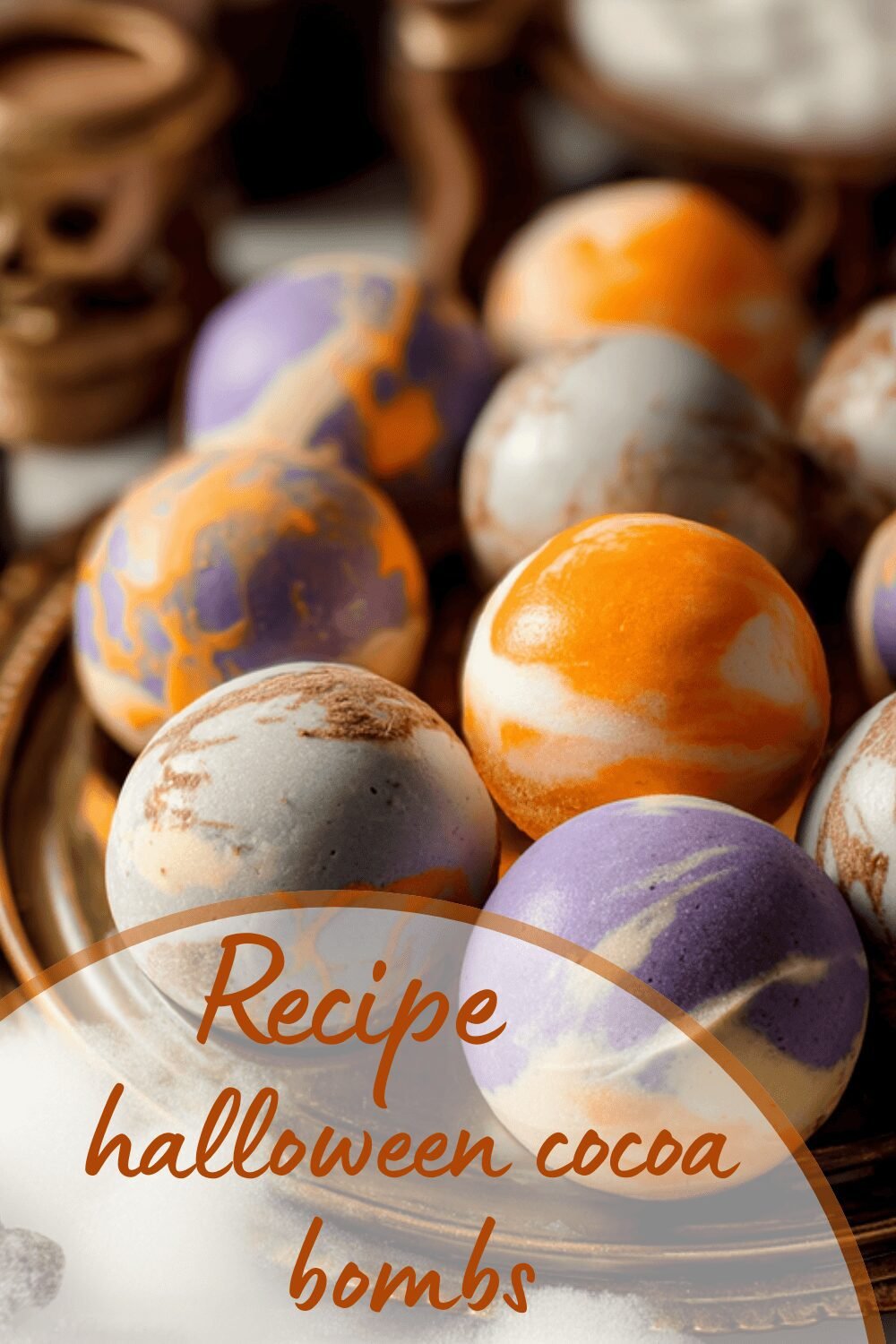 Halloween Cocoa Bombs
