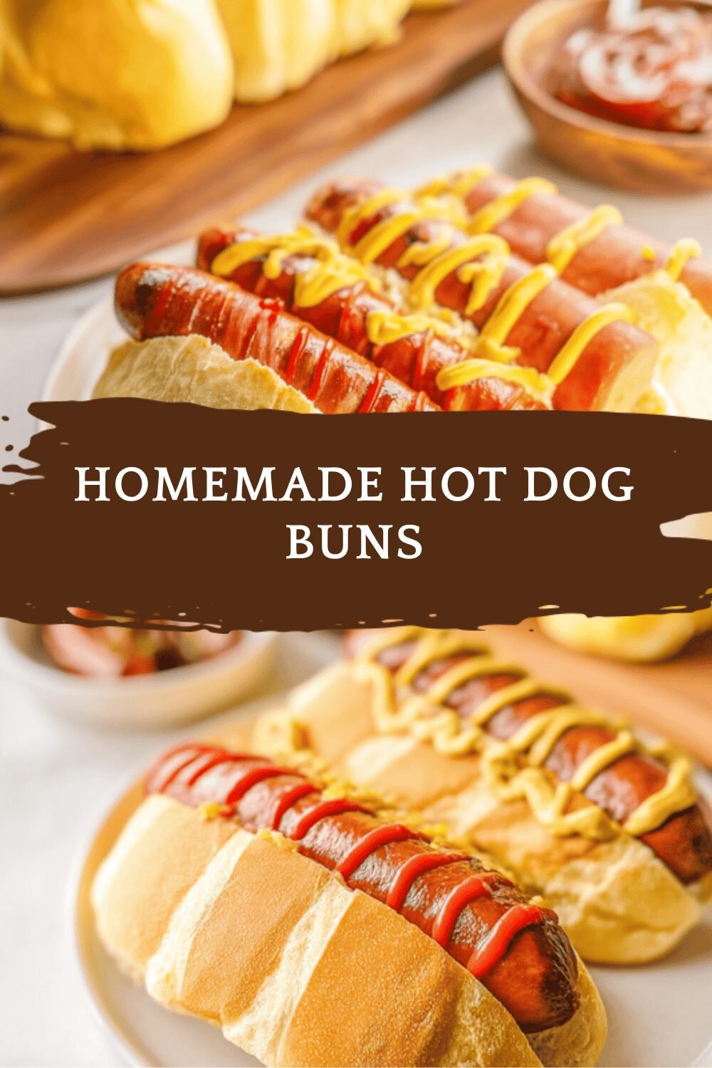 Homemade Hot Dog Buns